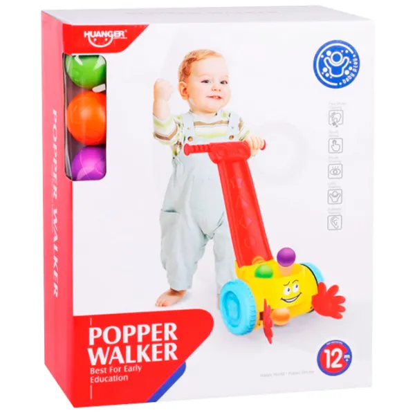 Игрушка каталка Huanger HE0818 1280128 6+ / Желтый photo 5