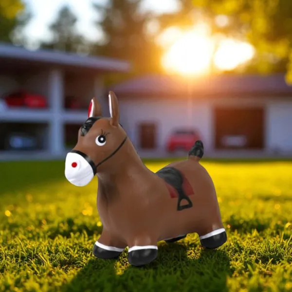  Прыгунки Bo. Animal Horse (8005ML) / Коричневый photo 5