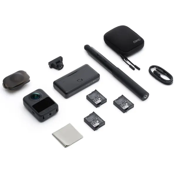 Cameră action DJI Osmo 360 Adventure Combo 30.72 MP / 1950 mAh / Black photo 4
