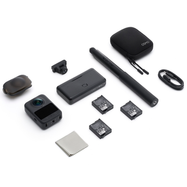 Cameră action DJI Osmo 360 Adventure Combo 30.72 MP / 1950 mAh / Black photo 4