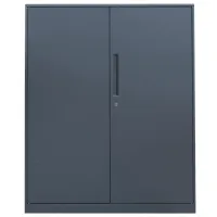 Dulap cu polițe DecoPrim Doral 109 x 90 x 40 / Metal / Gray photo 3