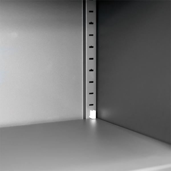 Шкаф с полками DecoPrim Doral 109 x 90 x 40см / Металл / Серый  photo 4