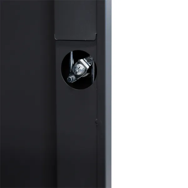 Шкаф с полками DecoPrim Doral 109 x 90 x 40см / Металл / Серый  photo 6
