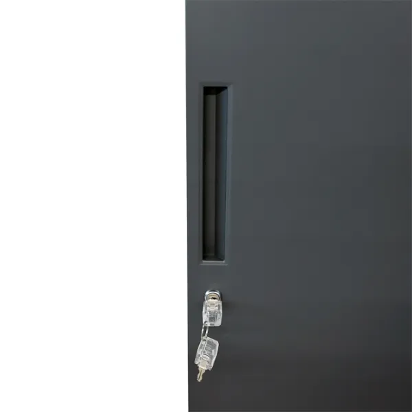 Шкаф с полками DecoPrim Doral 109 x 90 x 40см / Металл / Серый  photo 7