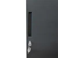 Dulap cu polițe DecoPrim Doral 109 x 90 x 40 / Metal / Gray photo 7