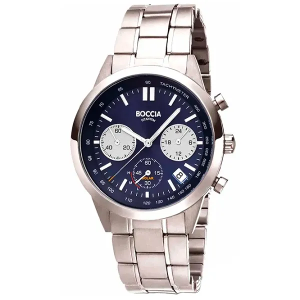 Ceas de mână pentru bărbați Boccia 3737-02 Cuarț / 41 mm photo 1