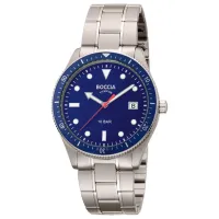 Ceas de mână pentru bărbați Boccia 3664-04 Cuarț / 39 mm