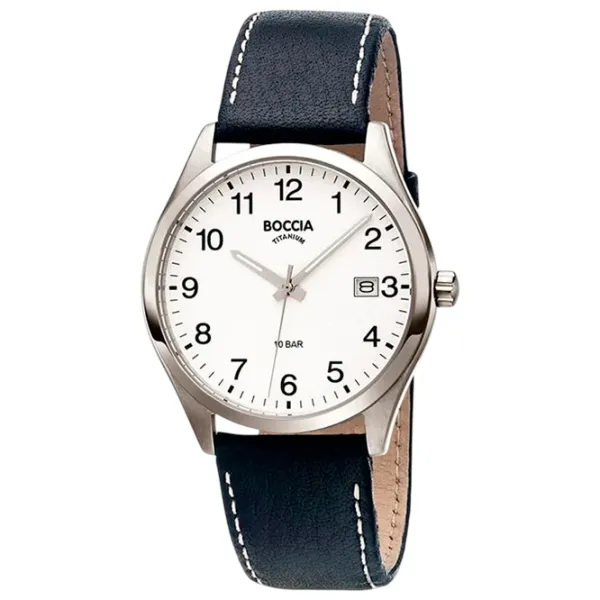 Ceas de mână pentru bărbați Boccia 3669-01 Cuarț / 39 mm photo 1