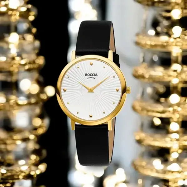 Ceas de mână pentru femei Boccia 3365-03 Cuarț / 34 mm photo 3