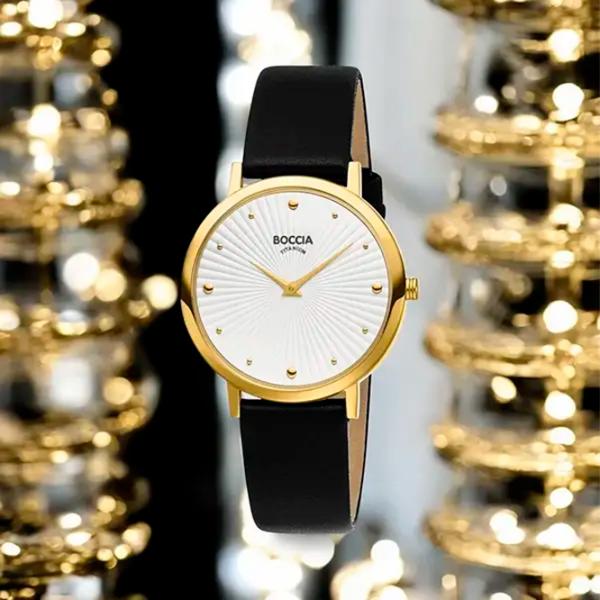 Ceas de mână pentru femei Boccia 3365-03 Cuarț / 34 mm photo 3