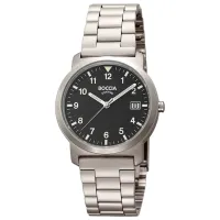 Ceas de mână pentru bărbați Boccia 3630-03 Cuarț / 37 mm