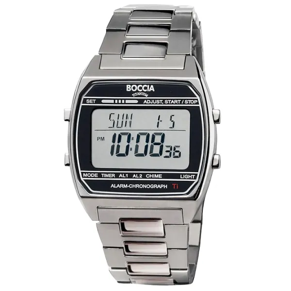 Ceas de mână unisex Boccia 3738-05 Cuarț / 37 mm photo 1