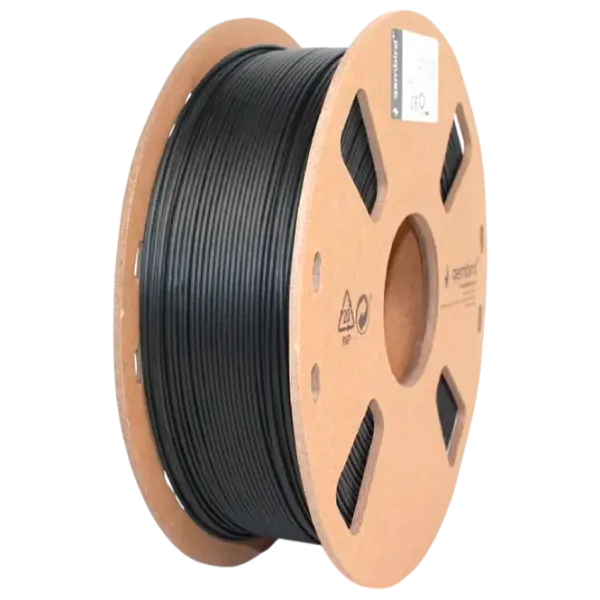 Филамент Gembird 3DP-PLA+1.75-02-BK Черный photo 1