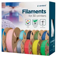 Filament Gembird 3DP-PLA+1.75-02-BK Black photo 2