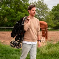 Детская коляска Lorelli Stroller Fresh / Black Pearl photo 8