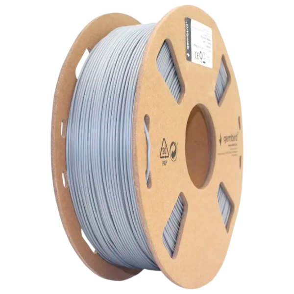 Filament Gembird 3DP-PLA+1.75-02-GR Grey photo 1