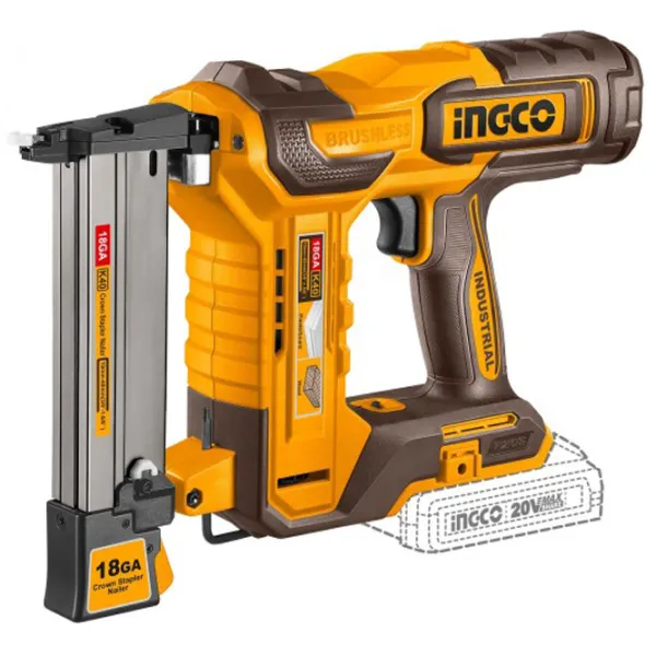 Pistol pneumatic INGCO CCSNLI6008 Yellow /  photo 1