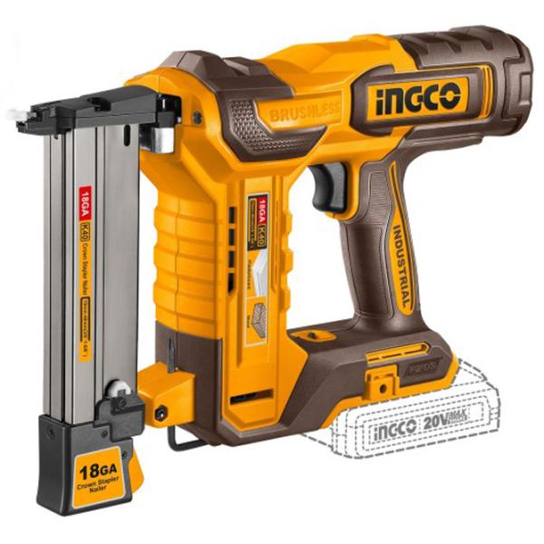 Pistol pneumatic INGCO CCSNLI6008 Yellow /  photo 1