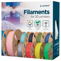 Filament Gembird 3DP-PETG1.75-01-G Green photo 3