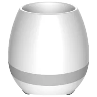 Ghiveci smart Helmet Music Flowerpot 5 W/ White