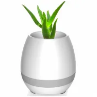 Ghiveci smart Helmet Music Flowerpot 5 W/ White photo 4