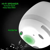 Ghiveci smart Helmet Music Flowerpot 5 W/ White photo 6