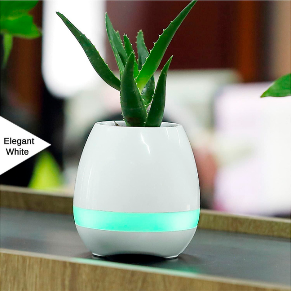 Умный цветочный горшок Helmet Music Flowerpot 5 Вт/ Белый photo 7