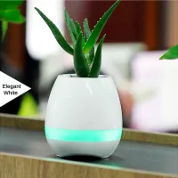Ghiveci smart Helmet Music Flowerpot 5 W/ White photo 7