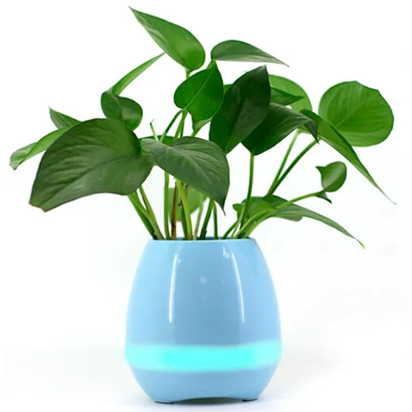 Умный цветочный горшок Helmet Music Flowerpot 5 Вт/ Синий photo 3