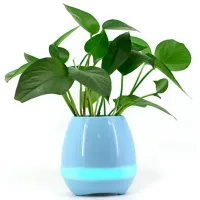 Ghiveci smart Helmet Music Flowerpot 5 W/ Blue photo 3