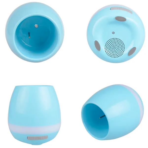 Умный цветочный горшок Helmet Music Flowerpot 5 Вт/ Синий photo 4
