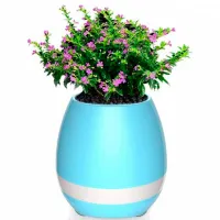 Ghiveci smart Helmet Music Flowerpot 5 W/ Blue photo 6