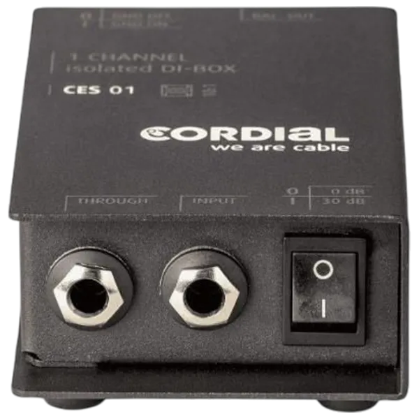 Аудио интерфейс Cordial CES01   / 20 Гц - 20 кГц / Черный photo 1
