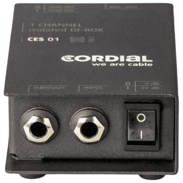 Аудио интерфейс Cordial CES01   / 20 Гц - 20 кГц / Черный photo 1