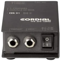 Interfață audio Cordial CES01   / 20 Hz - 20 kHz / Black