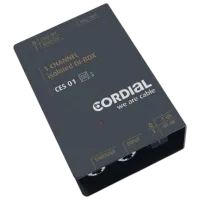Interfață audio Cordial CES01 / 20 Hz - 20 kHz / Black photo 2