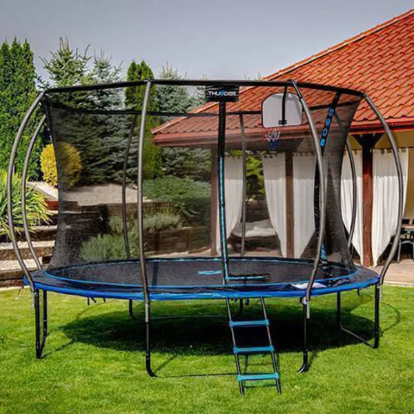 Trambulină Thunder Prime 10001724 / Blue / Diametru - 312 cm photo 3