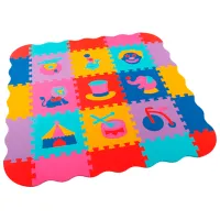 Covoraș puzzle Lulu HK022W  / de la 3 luni