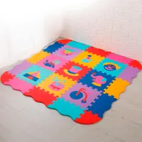 Covoraș puzzle Lulu HK022W / de la 3 luni photo 5