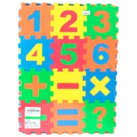 Covoraș puzzle Lulu TH-66101 Cauciuc spumă / 1+