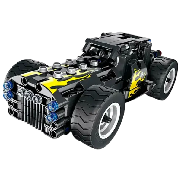 Constructor XTech Pull Back Car Mașină/ Black photo 2