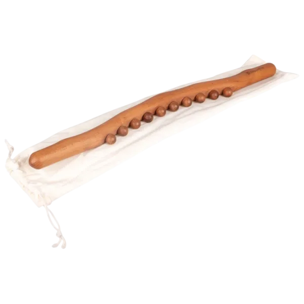 Bară de masaj Insportline Jarosa 250 Brown / Lemn photo 1