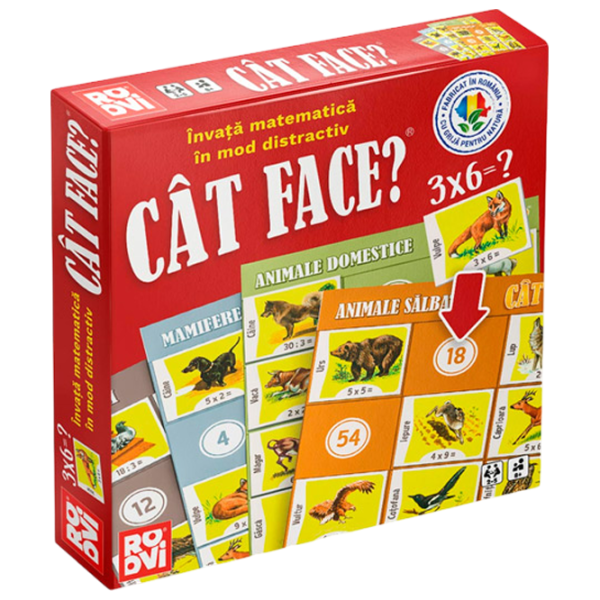 Joc educativ D-TOYS Cat Face 7+/ Dezvoltare photo 1