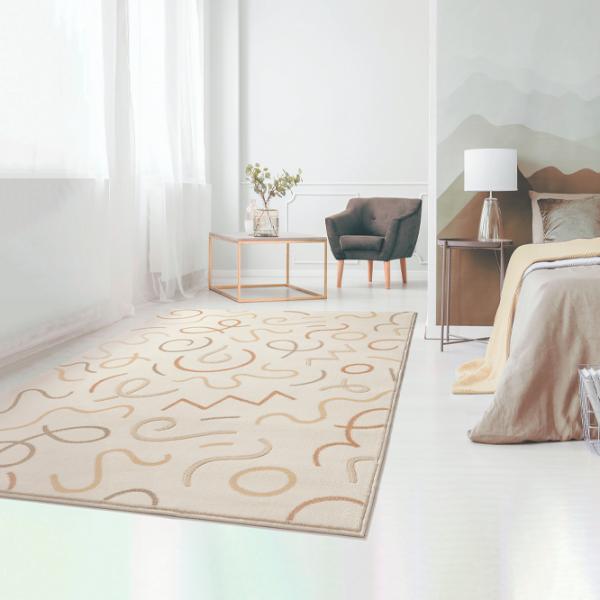 Ковер Covoare Ungheni Geo Бежевый / Акрил photo 3