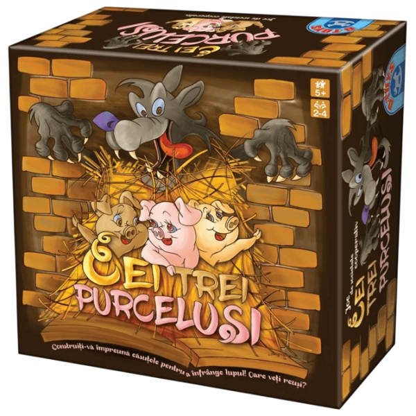 Joc de masă D-TOYS Cei Trei Purcelusi 5+/ Strategie photo 1