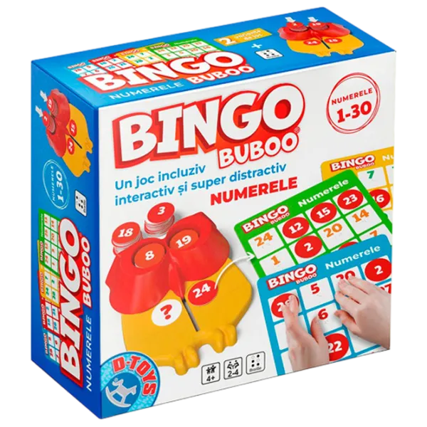 Joc de masă D-TOYS Bingo BUBOO 3+/ Strategie photo 1