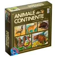 Joc educativ D-TOYS Animale din continente 3+/ Dezvoltare