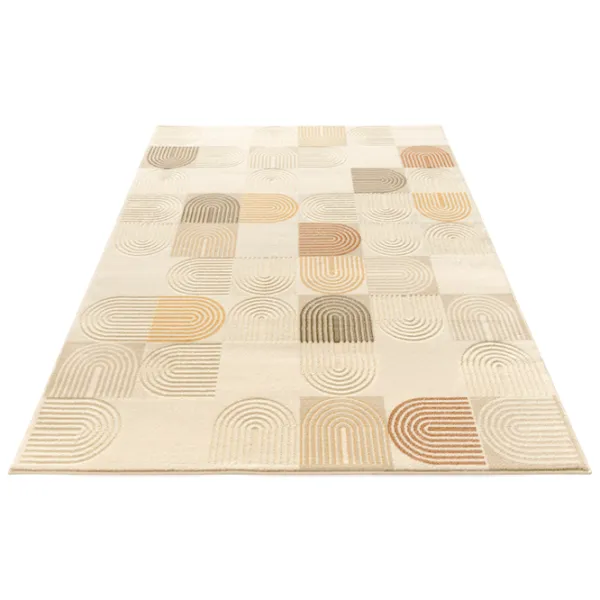 Ковер Covoare Ungheni Geo Бежевый / Акрил photo 2 Ковер Covoare Ungheni Geo Бежевый / Акрил photo 2