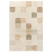 Ковер Covoare Ungheni Geo Бежевый / Акрил