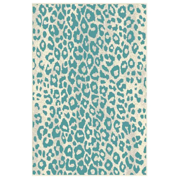 Covor Covoare Ungheni Matrix Beige Teal / Polipropilenă photo 1 Covor Covoare Ungheni Matrix Beige Teal / Polipropilenă photo 1